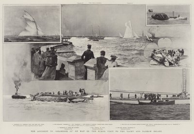 The Accident to Shamrock II on 22 May, the King